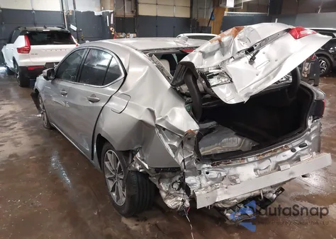 2019 Acura Tlx Standard from USA, damaged, VIN 19UUB1F3XKA007720